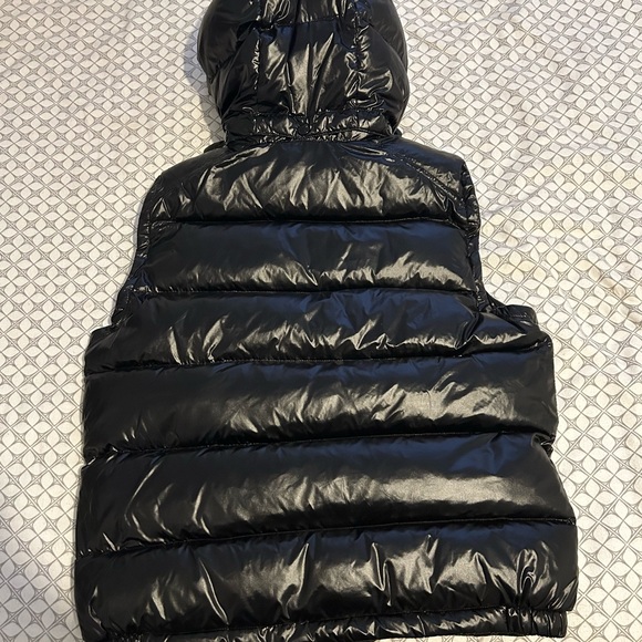 MONCLER TIB VEST GILET BLACK - Picture 3 of 7